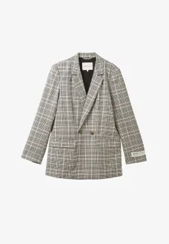 Mit Karomuster - Manteau Court|TOM TAILOR DENIM Cheap