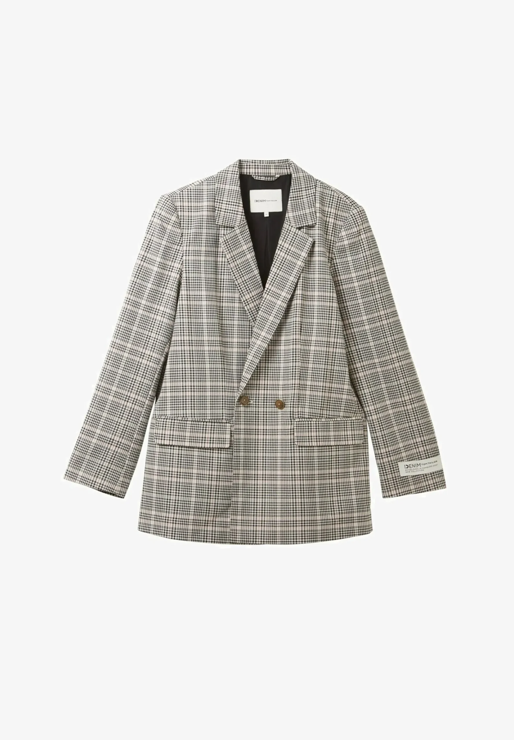 Mit Karomuster - Manteau Court|TOM TAILOR DENIM Cheap