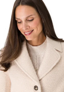 Mit Knopfleiste - Manteau Court|zero Hot