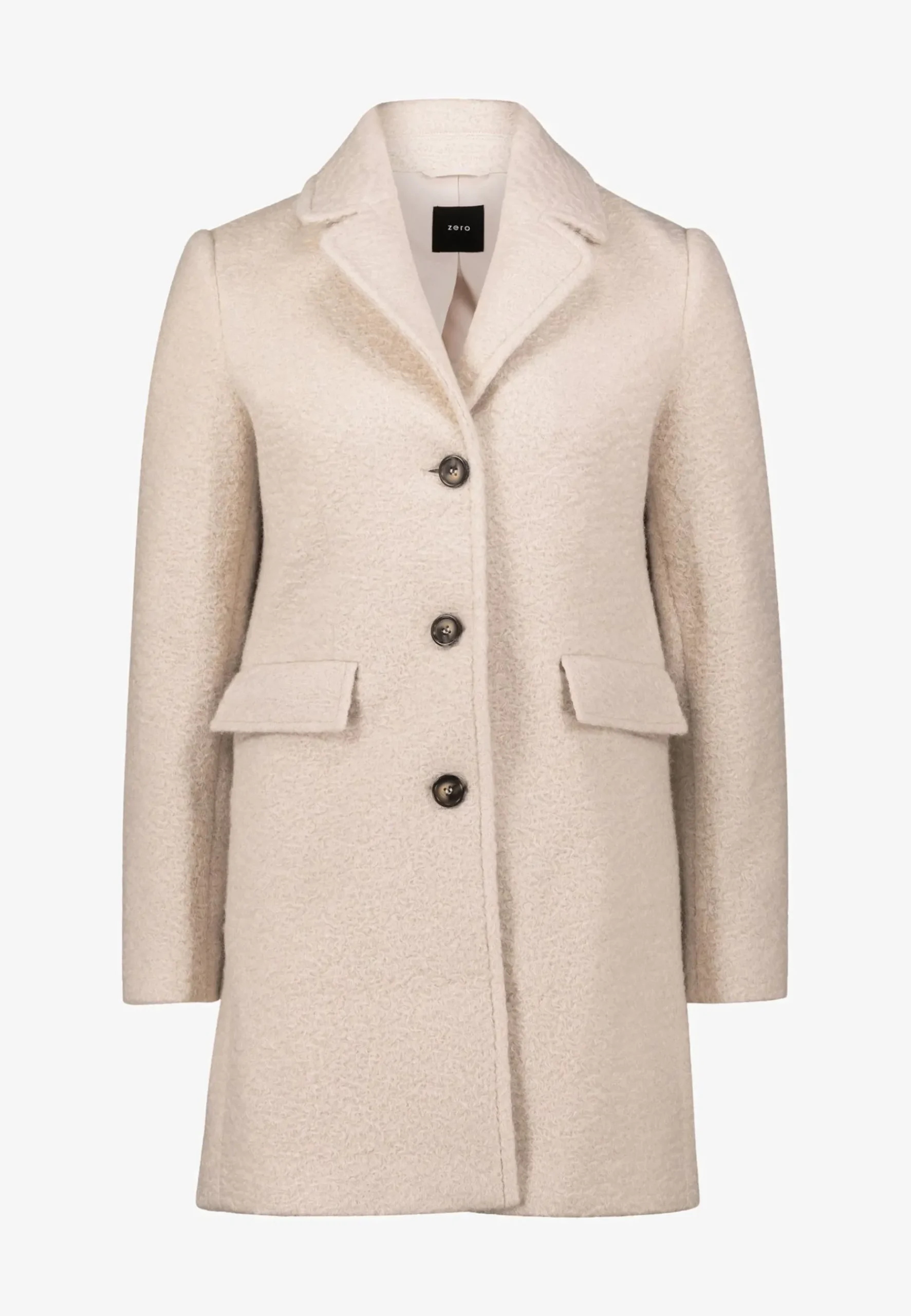 Mit Knopfleiste - Manteau Court|zero Hot