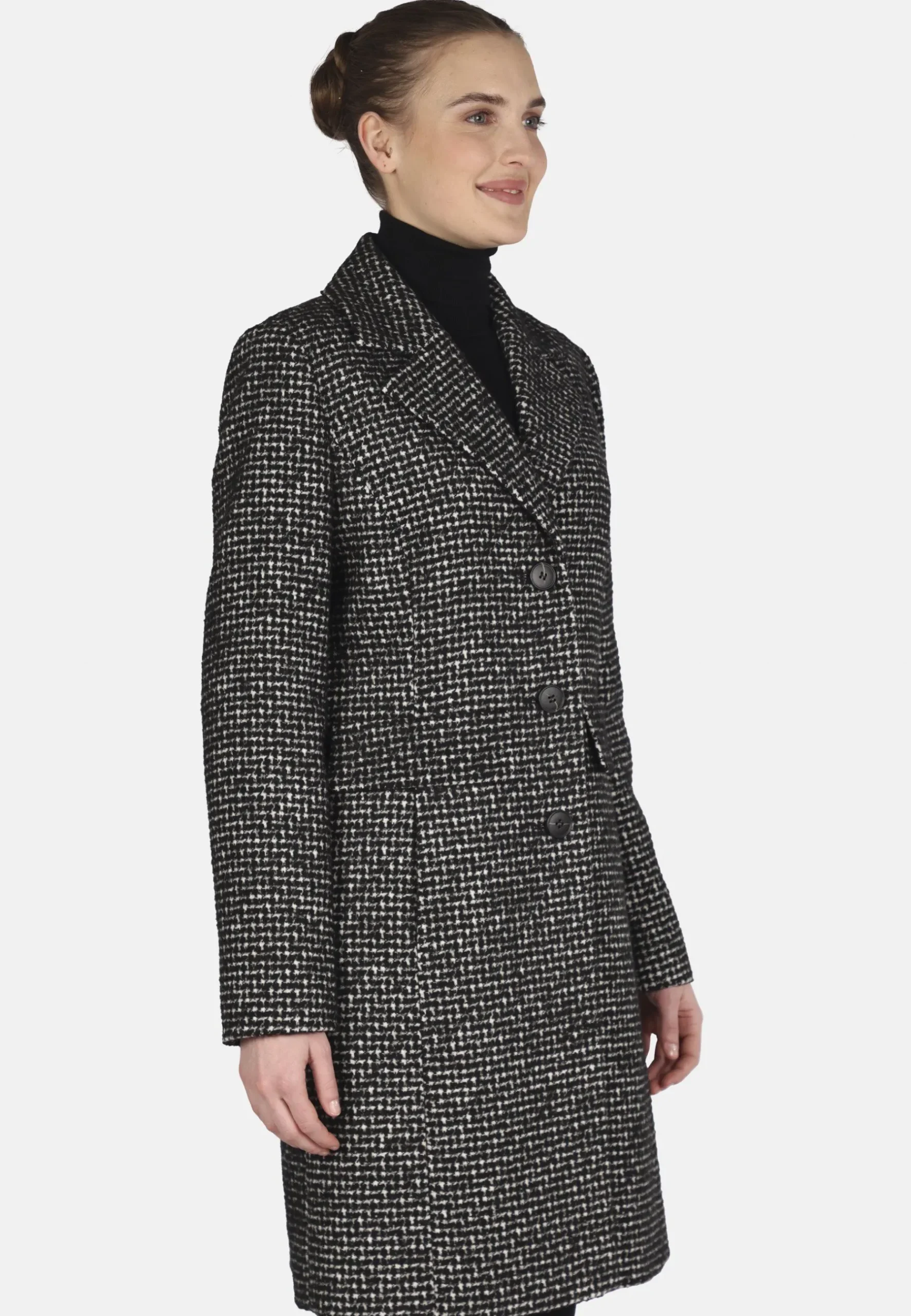 Mit Knopfleiste Pattentaschen Reverskragen Made In Europe - Manteau Classique|FUCHS SCHMITT Best