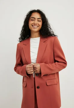 Mit Nahtdetail - Manteau Court|NA-KD Cheap