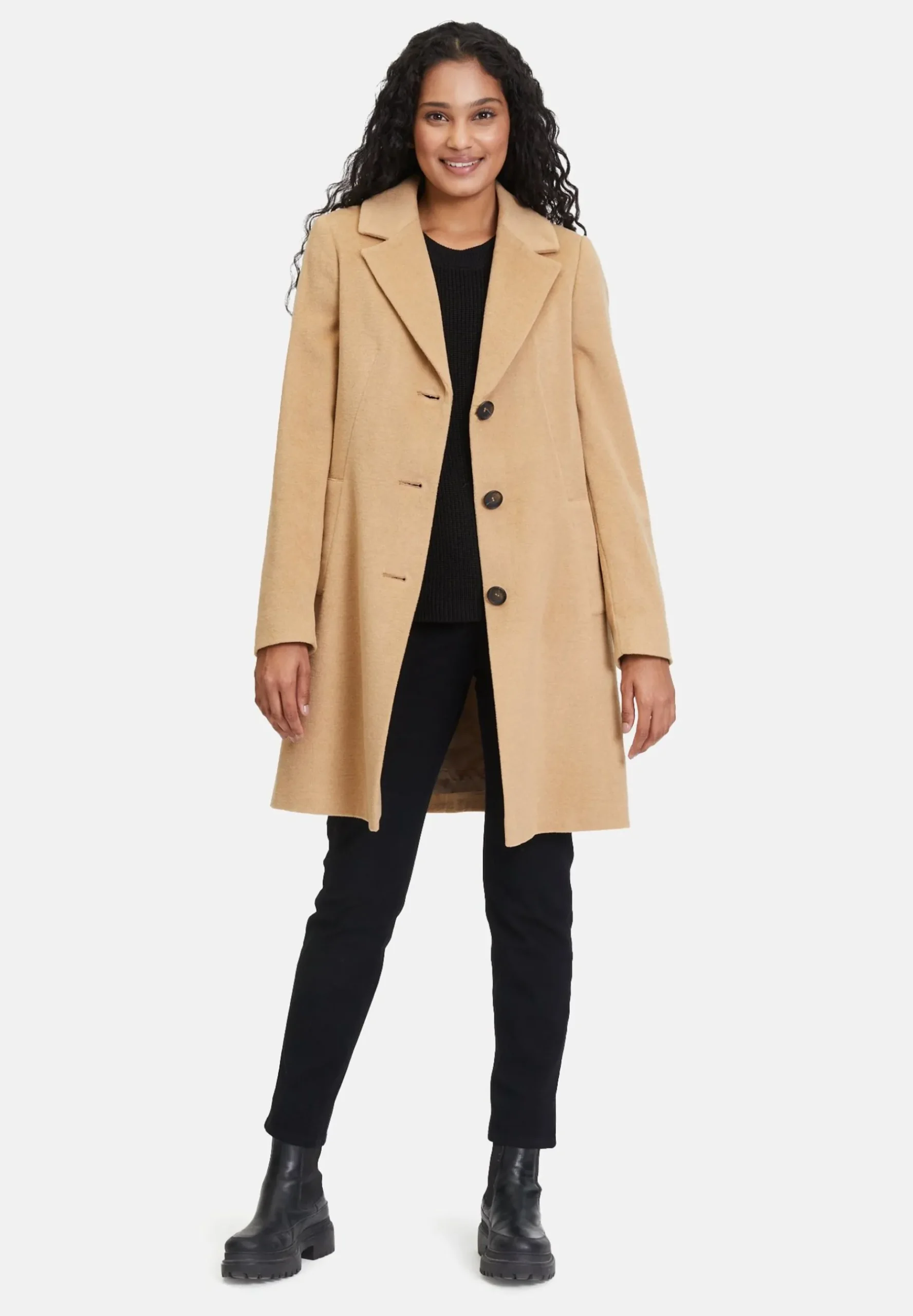 Mit Reverskragen - Manteau Classique|Betty Barclay Store
