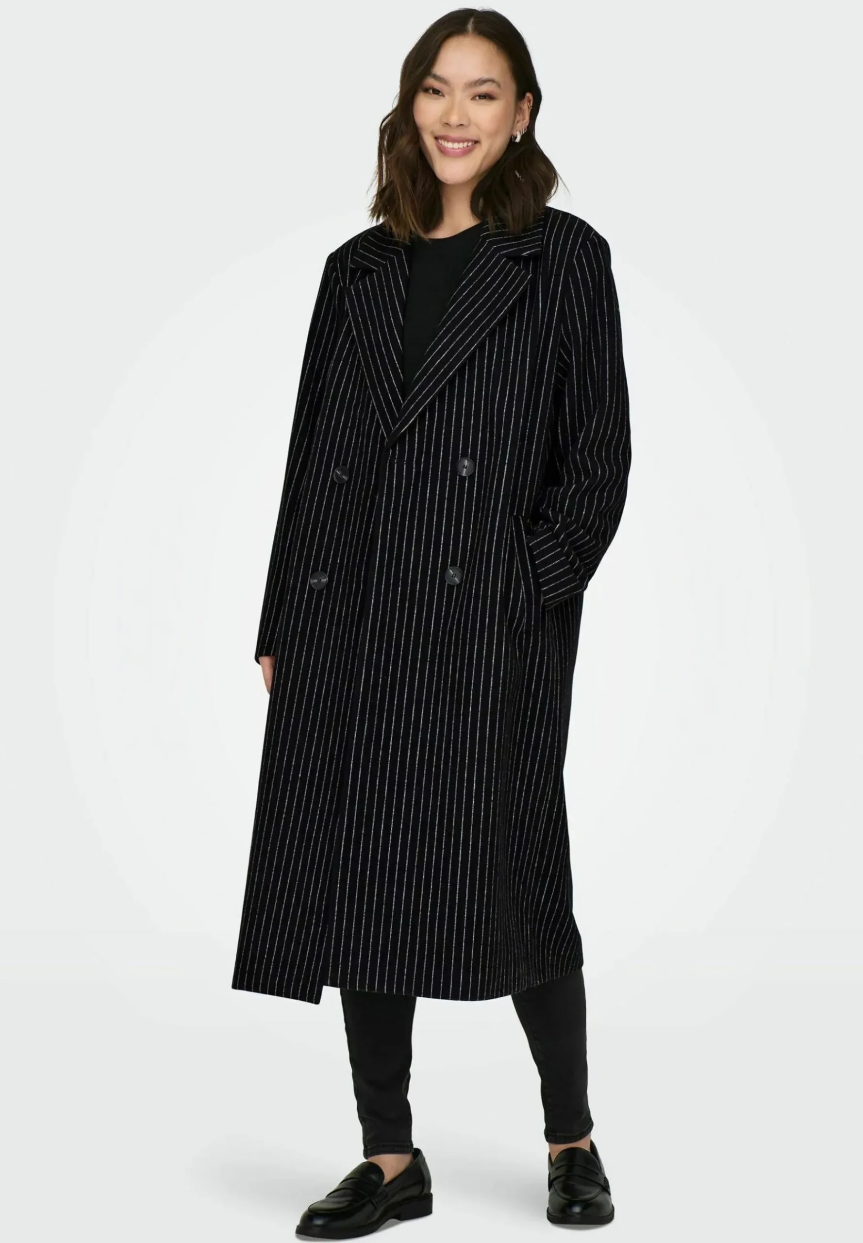 Nadelstreifen - Manteau Classique|ONLY Clearance