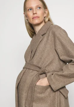 Olmtrillion Long Belt Coatigan - Manteau Classique|ONLY MATERNITY Shop