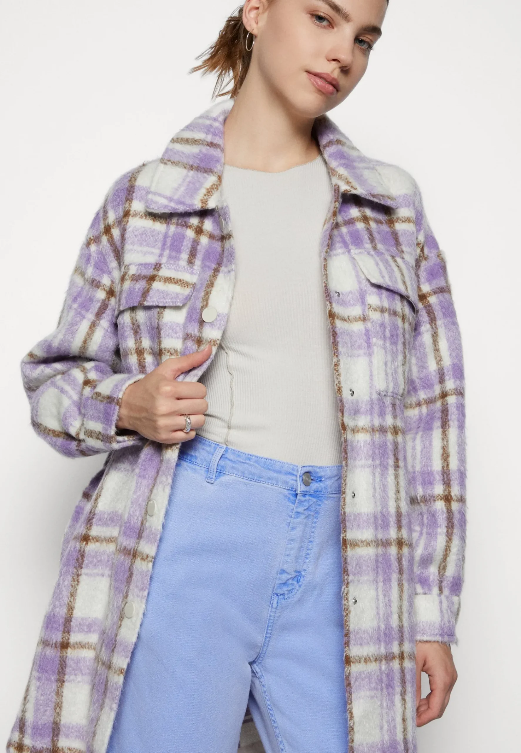 Onlhannah Shacket - Manteau Court|ONLY New
