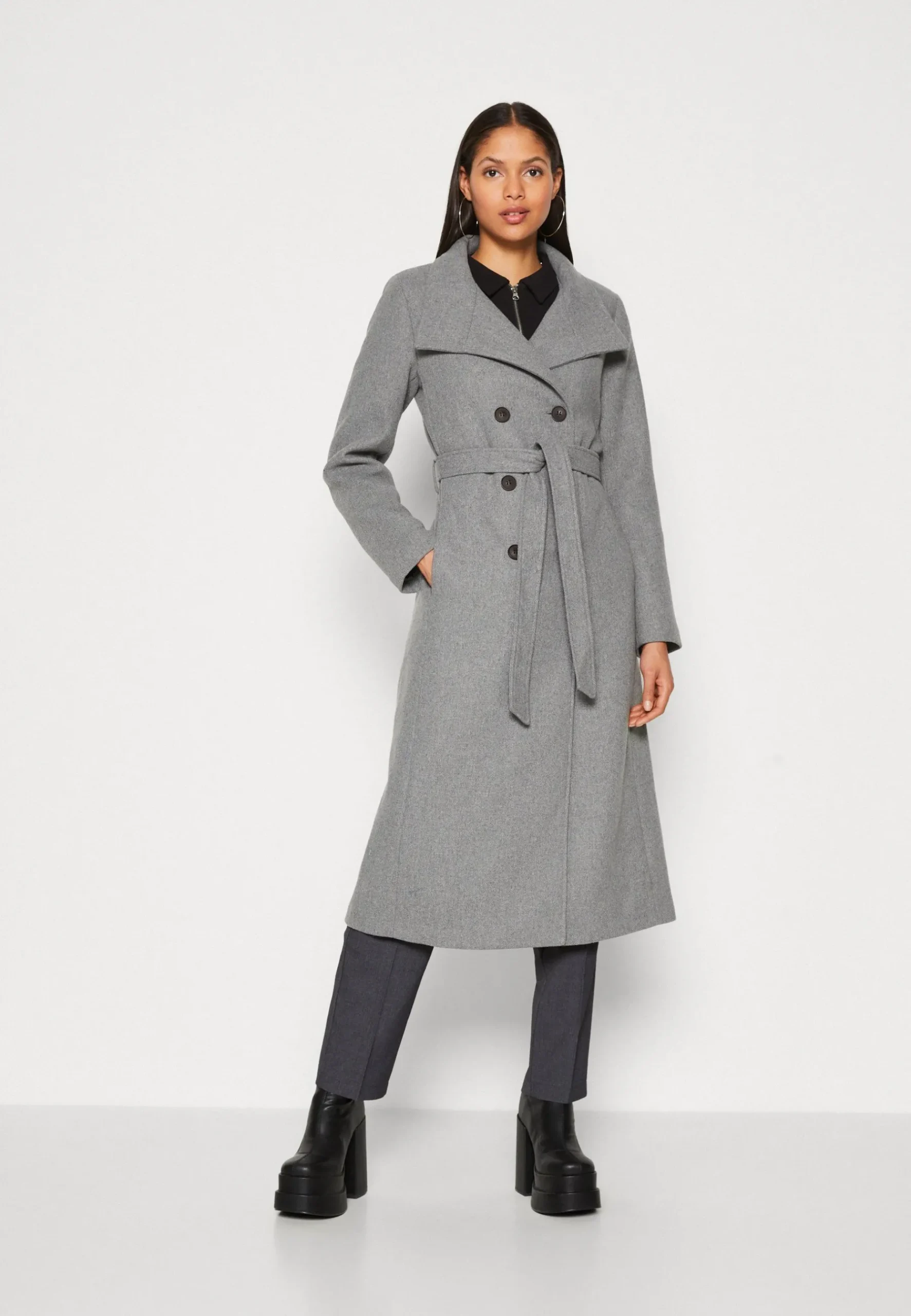 Onlmedina Long Belted Coat - Manteau Classique|ONLY Hot