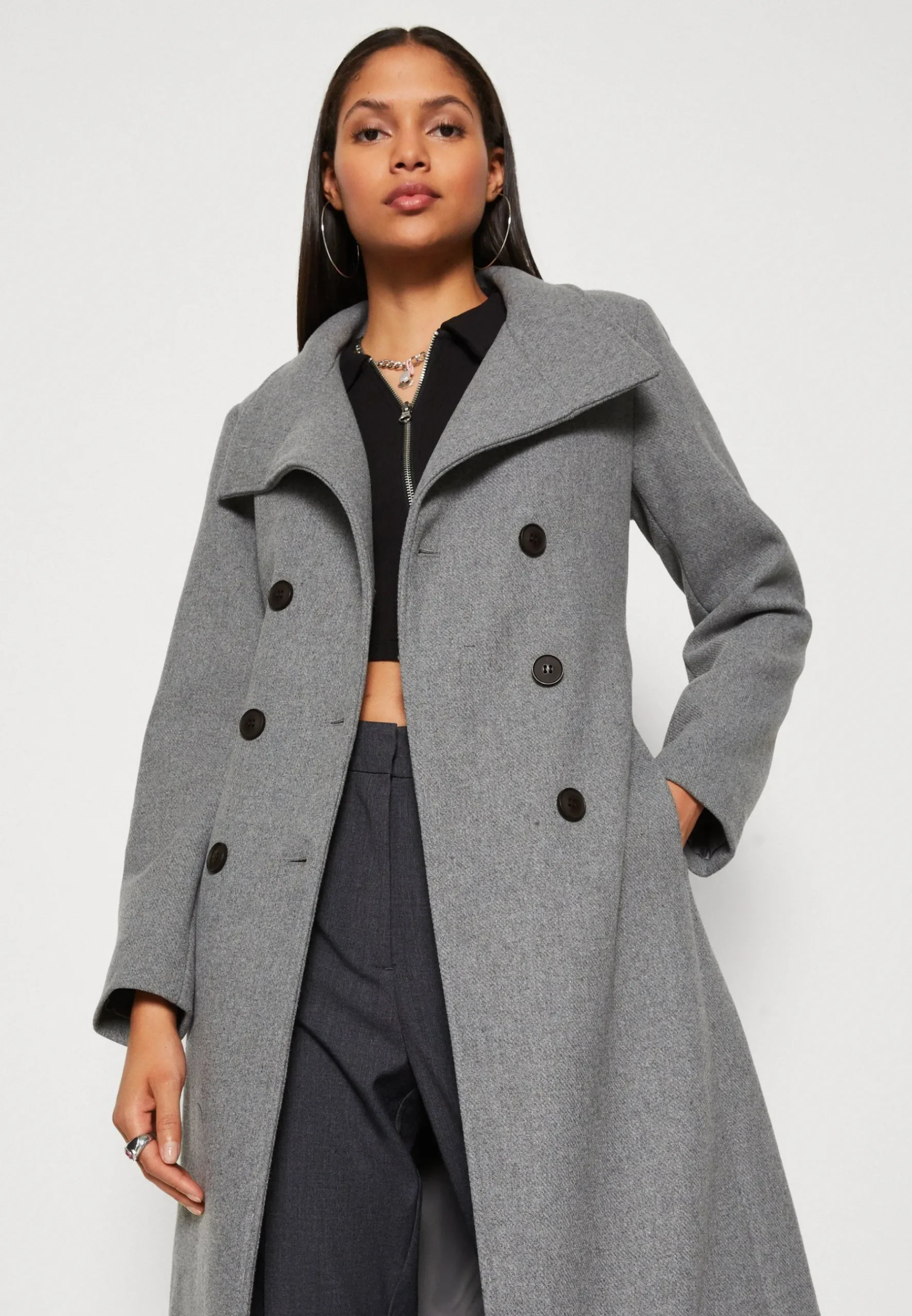 Onlmedina Long Belted Coat - Manteau Classique|ONLY Hot