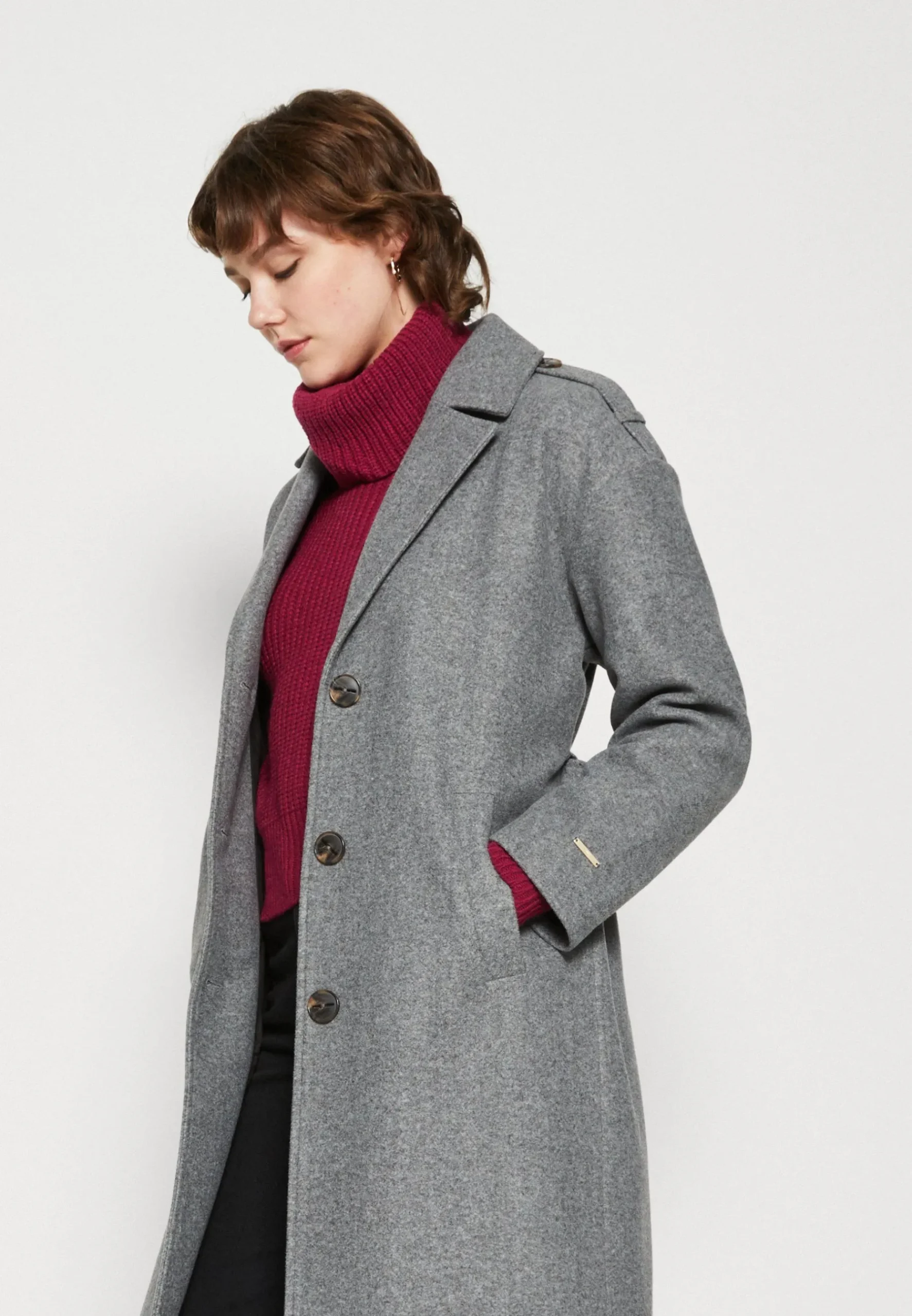 Onlnewemma Long Coat - Manteau Classique|ONLY Clearance