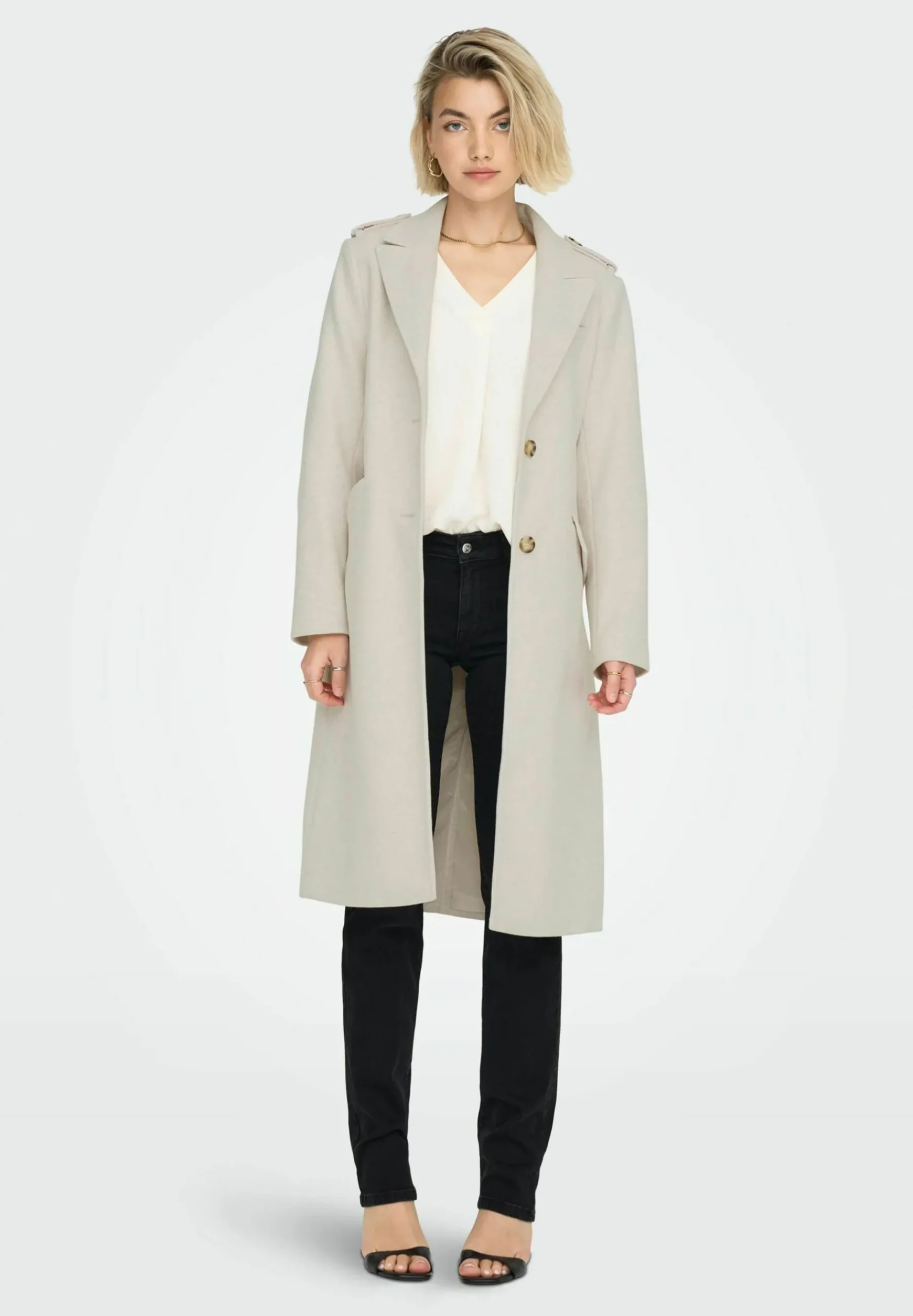 Onlsif Filippa Life Belted Cc Otw - Trench|ONLY Cheap