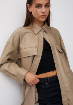 Oversize - Manteau Court|PULL&BEAR Shop