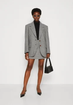 Oversized Check - Manteau Court|Tommy Hilfiger Best Sale