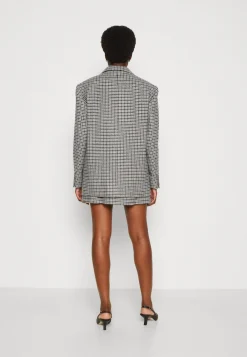 Oversized Check - Manteau Court|Tommy Hilfiger Best Sale