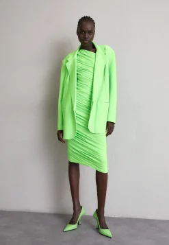 Oversized Double Breasted Jacket - Manteau Court|Norma Kamali Sale