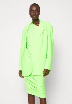 Oversized Double Breasted Jacket - Manteau Court|Norma Kamali Sale