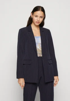 Pcbossy Loose Striped Blazer - Manteau Court|Pieces Clearance