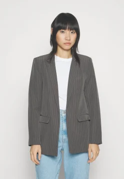 Pcbossy Loose Striped Blazer - Manteau Court|Pieces Flash Sale