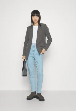 Pcbossy Loose Striped Blazer - Manteau Court|Pieces Flash Sale