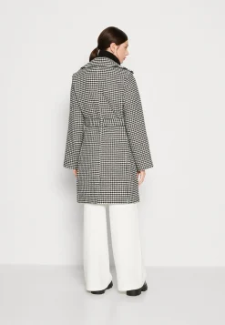 Pcjoannes Checked Coat Belt - Manteau Classique|Pieces Shop