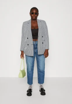 Pcnillan Check Blazer - Manteau Court|Pieces Curve Flash Sale