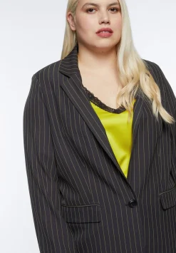 Pinstripe - Manteau Court|Fiorella Rubino Sale