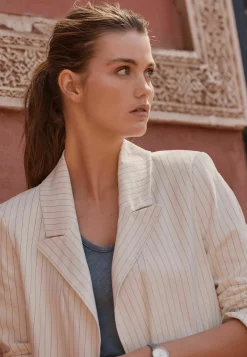 Pinstripe Blazer - Manteau Court|Next New