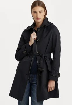 Piping Lined Coat - Trench|Lauren Ralph Lauren Flash Sale