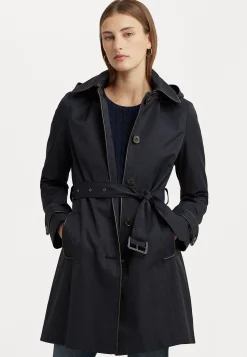 Piping Lined Coat - Trench|Lauren Ralph Lauren Flash Sale