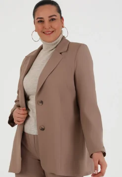 Plus Size - Alia - Pantalon Classique|Modanisa Outlet