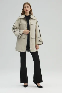Pocket Detailed - Manteau Court|Touché Privé New