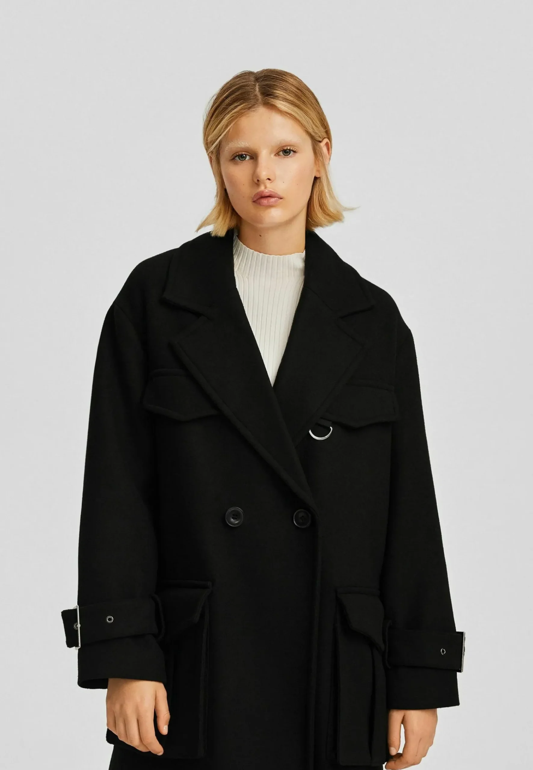 Pockets - Manteau Classique|Bershka Clearance