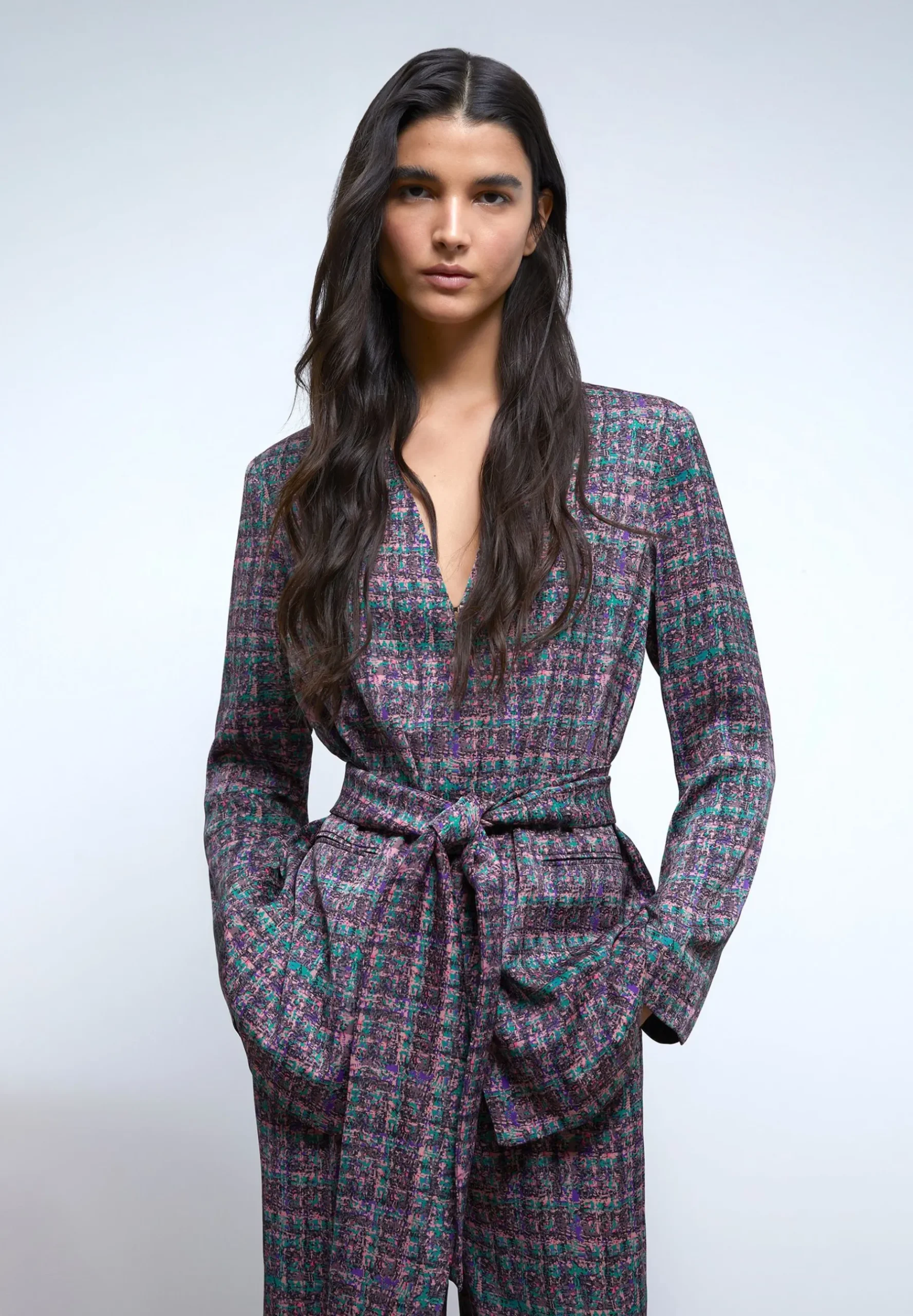 Print - Manteau Court|Scalpers Cheap