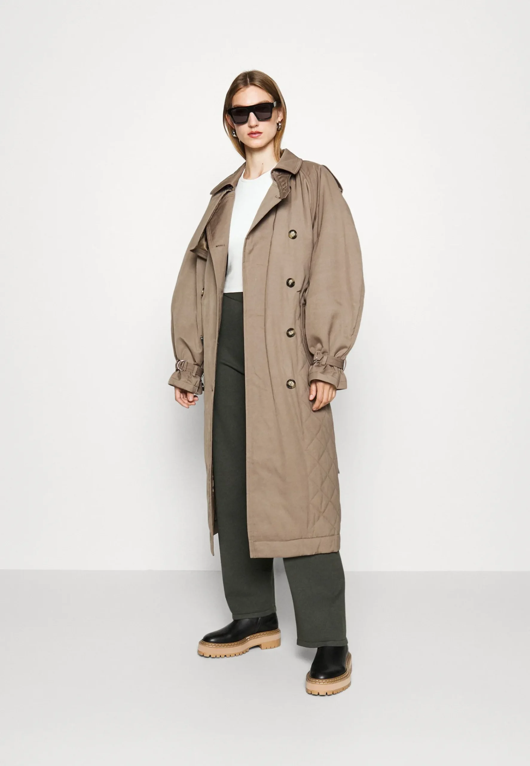 Quilted - Trench|Elleme New