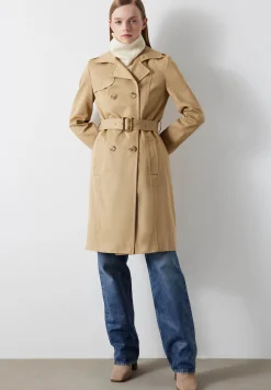 Regular Fit Belted Double-Breasted - Trench|Ipekyol New