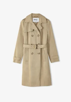 Regular Fit Belted Double-Breasted - Trench|Ipekyol New