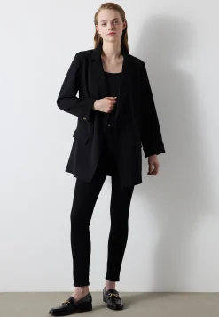 Regular Fit Flowy - Manteau Court|Ipekyol Discount