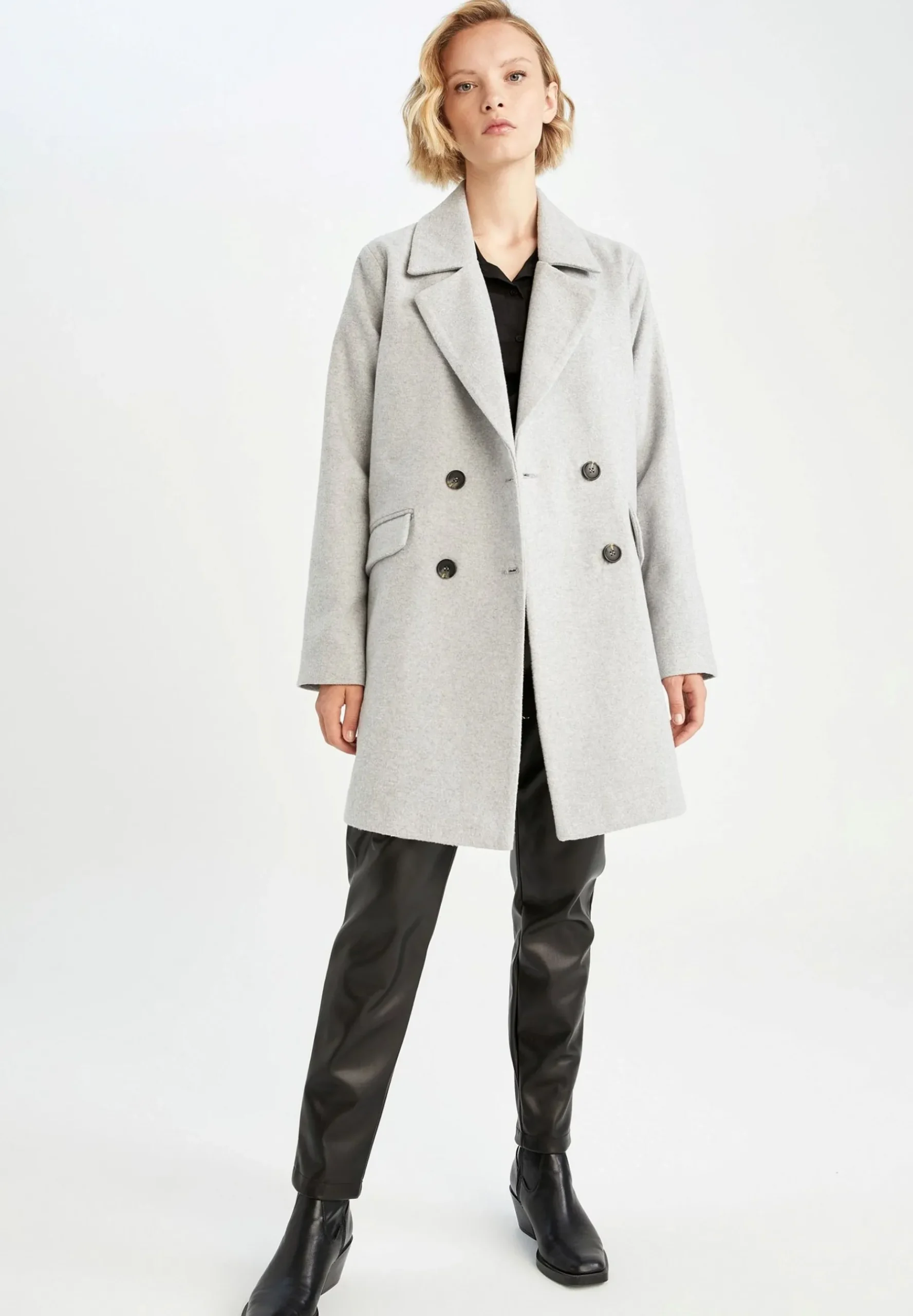 Regular Fit Winter - Manteau Court|DeFacto Best