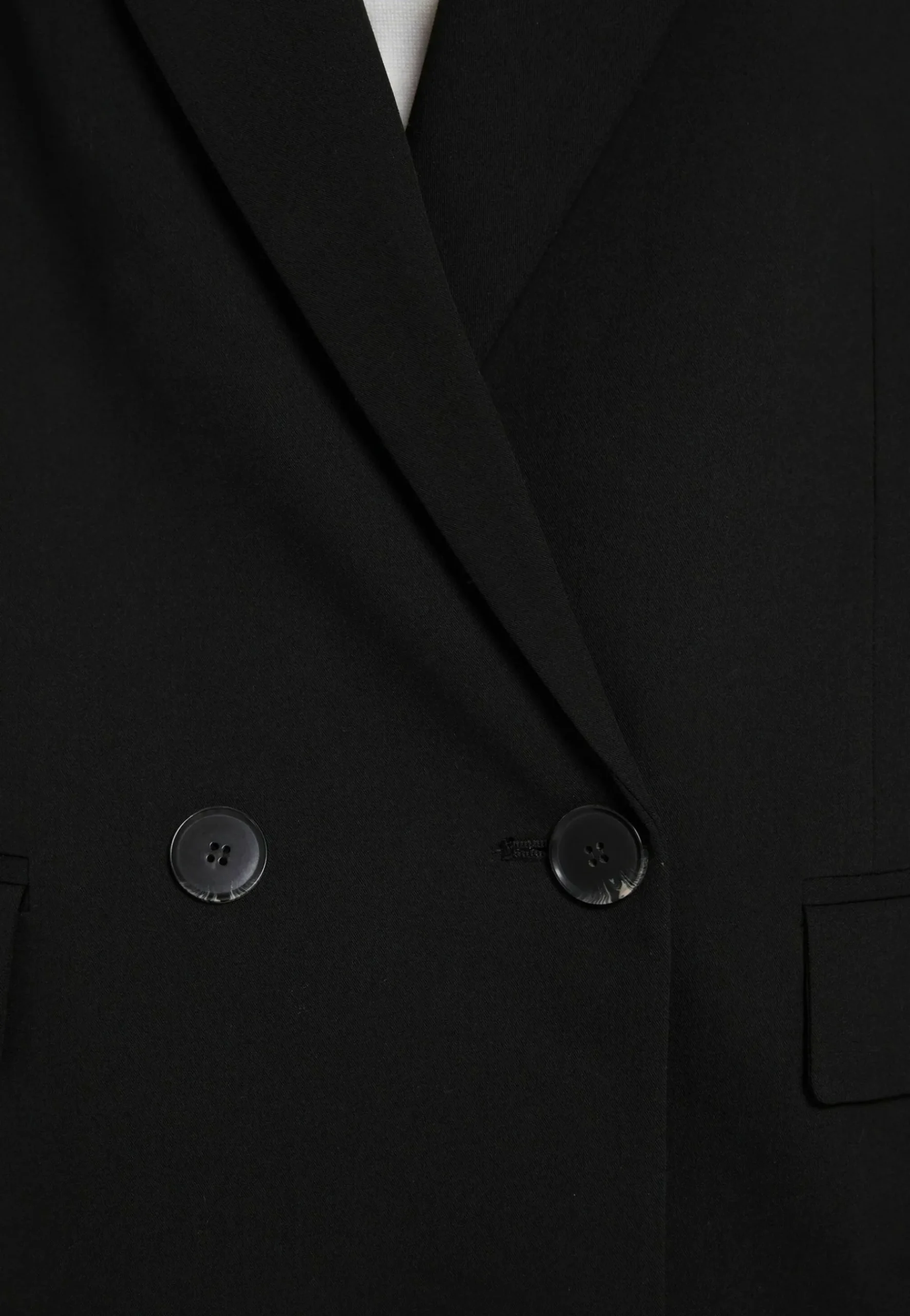 RegularFit Tailored - Feminine-Cut Double-Breasted - Manteau Court|Bershka New