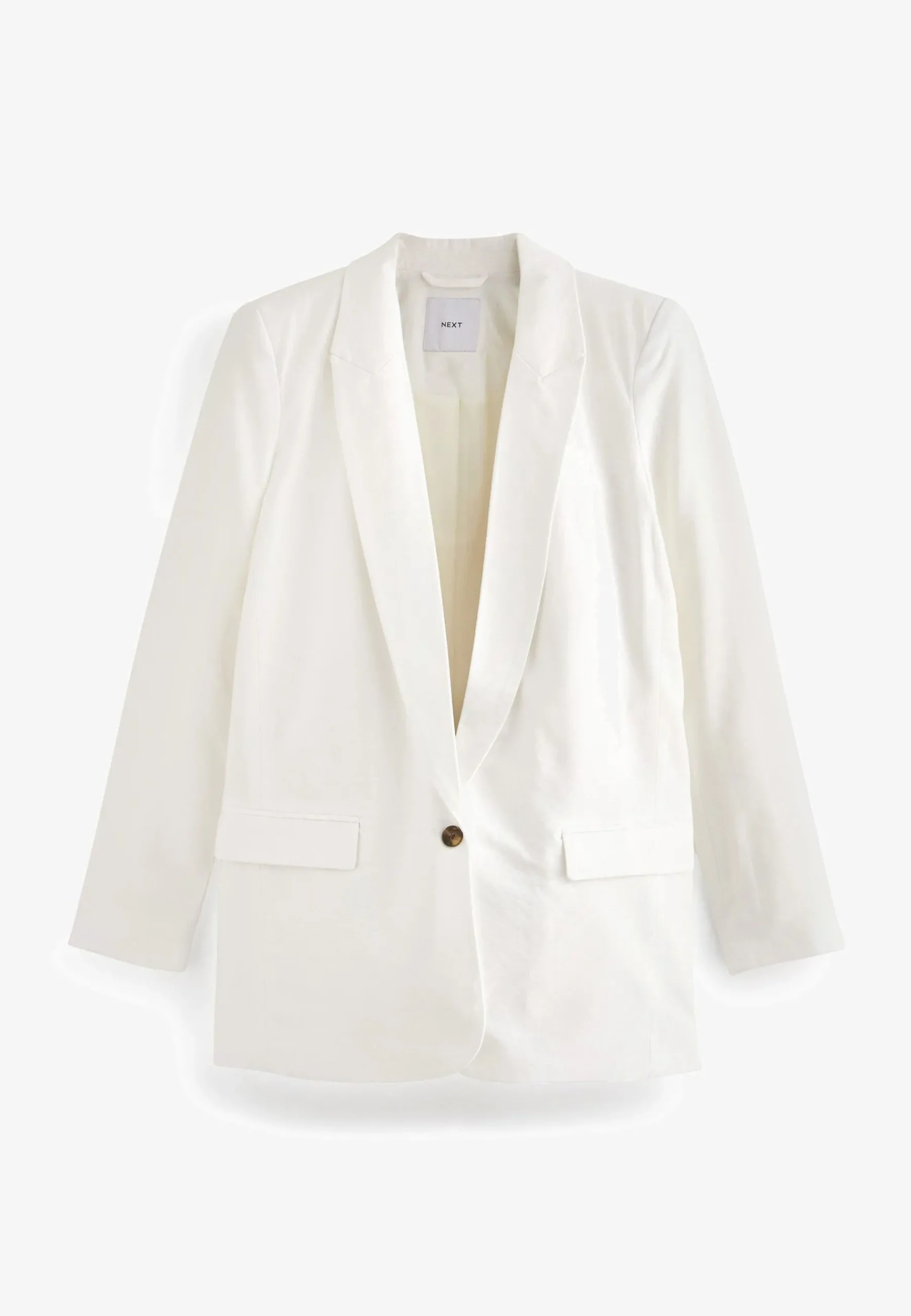 Relaxed Fit Single Breasted Blazer - Manteau Court|Next Best