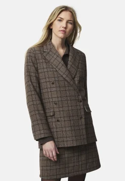 Remi Double-Breasted Blend - Manteau Court|Lexington Best