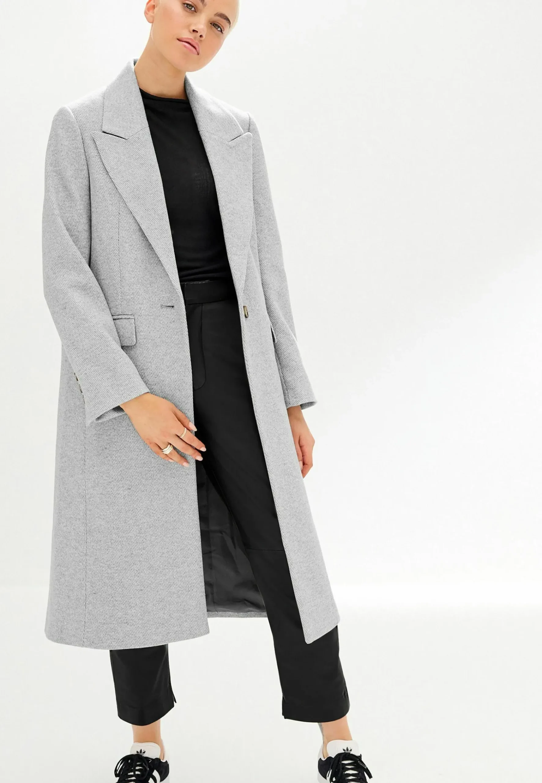 Revere Collar - Manteau Classique|Next Discount