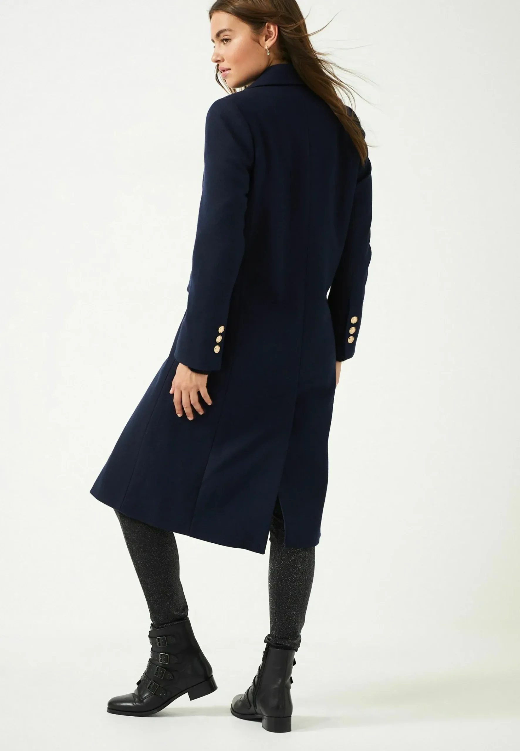Revere Collar - Manteau Classique|Next Fashion