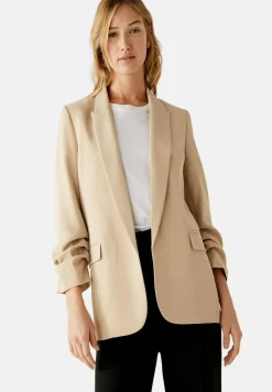 Ruched Sleeve - Manteau Court|Marks & Spencer Fashion