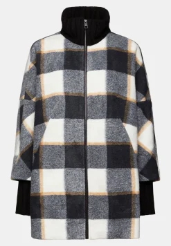 Sg-083Eo1G329 Checkedlong - Manteau Classique|Esprit Collection Best Sale