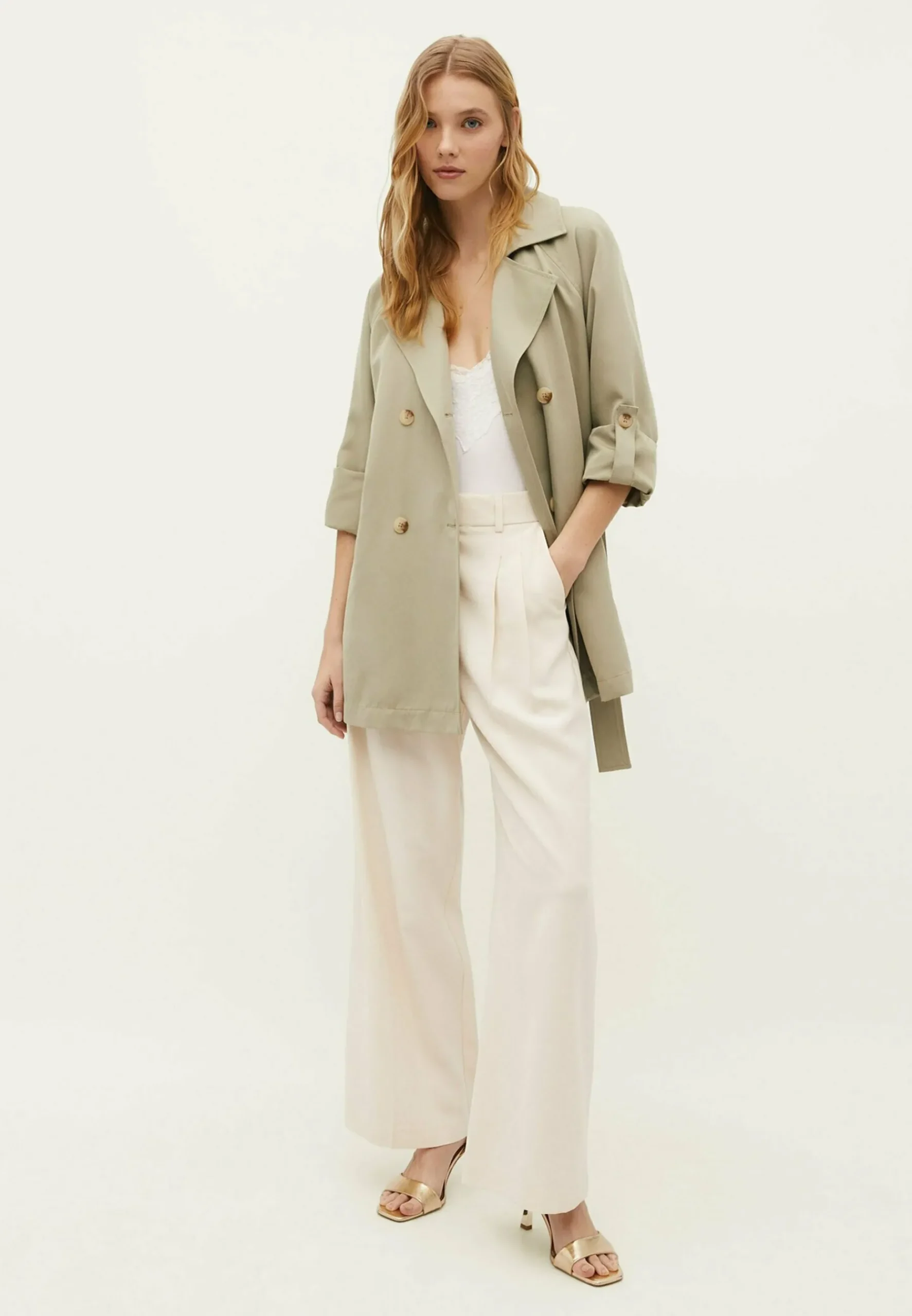 Short Flowing - Trench|Stradivarius Best Sale
