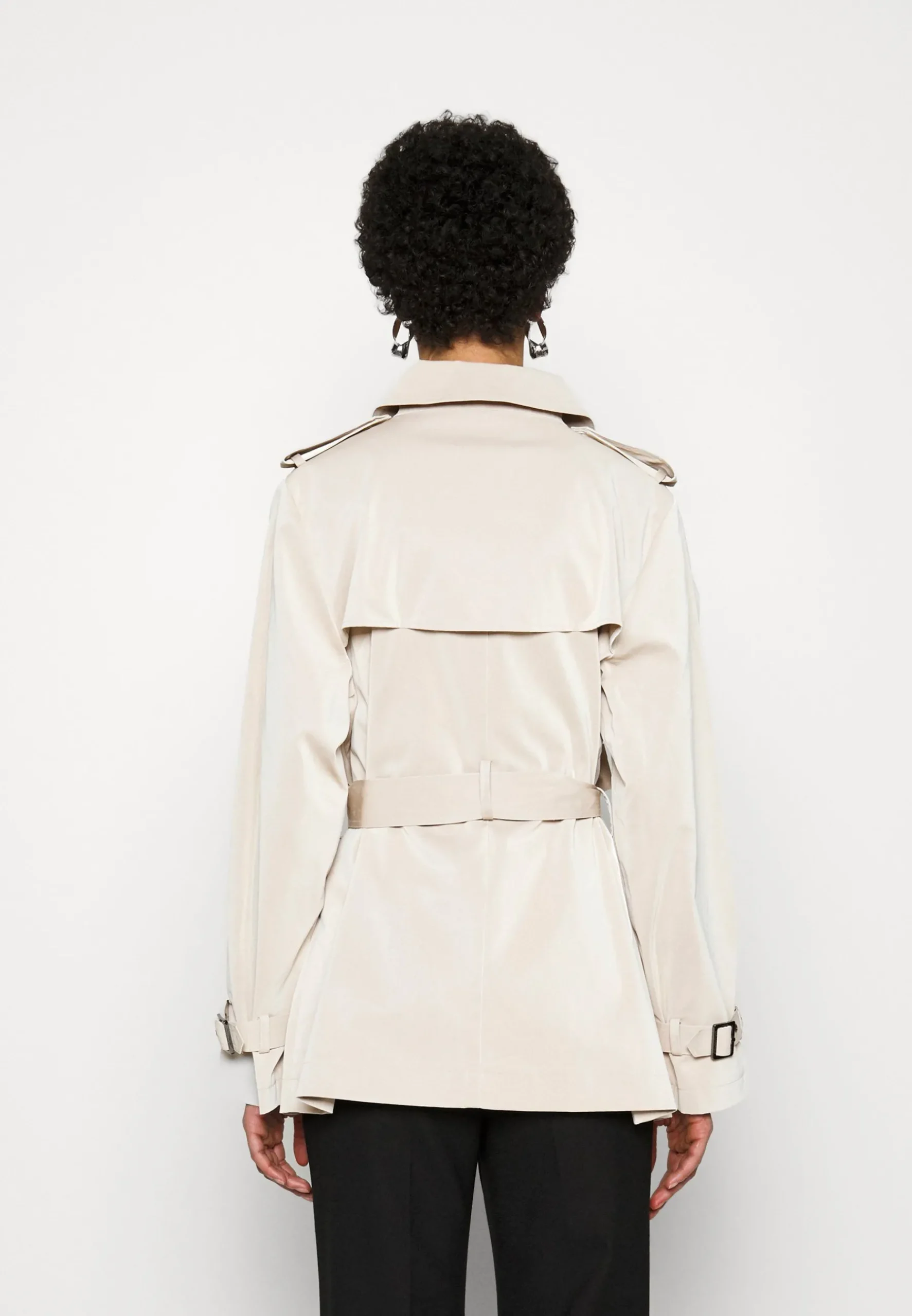 Short Trench - Trench|KARL LAGERFELD Best Sale