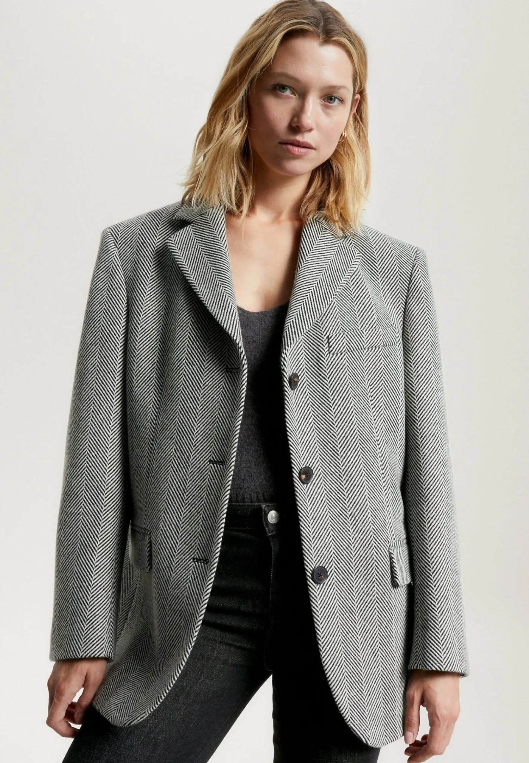 Single Breasted Oversized - Manteau Court|Tommy Hilfiger Store