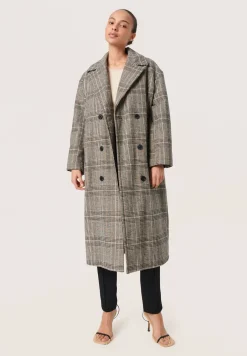 Slchicka Checked - Manteau Classique|Soaked in Luxury Clearance
