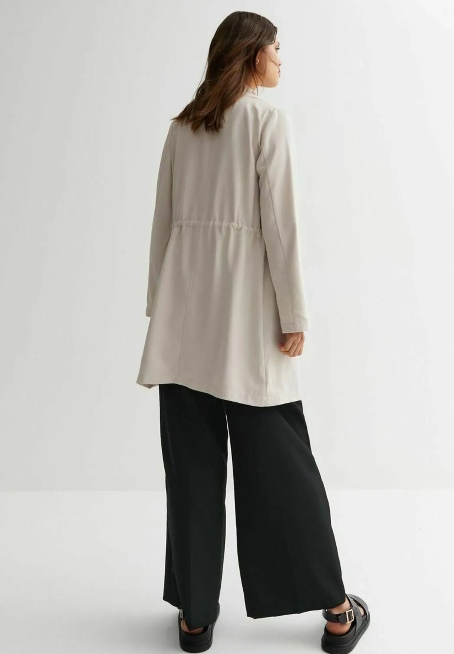 Sleeve Waterfall Duster - Manteau Court|New Look Cheap