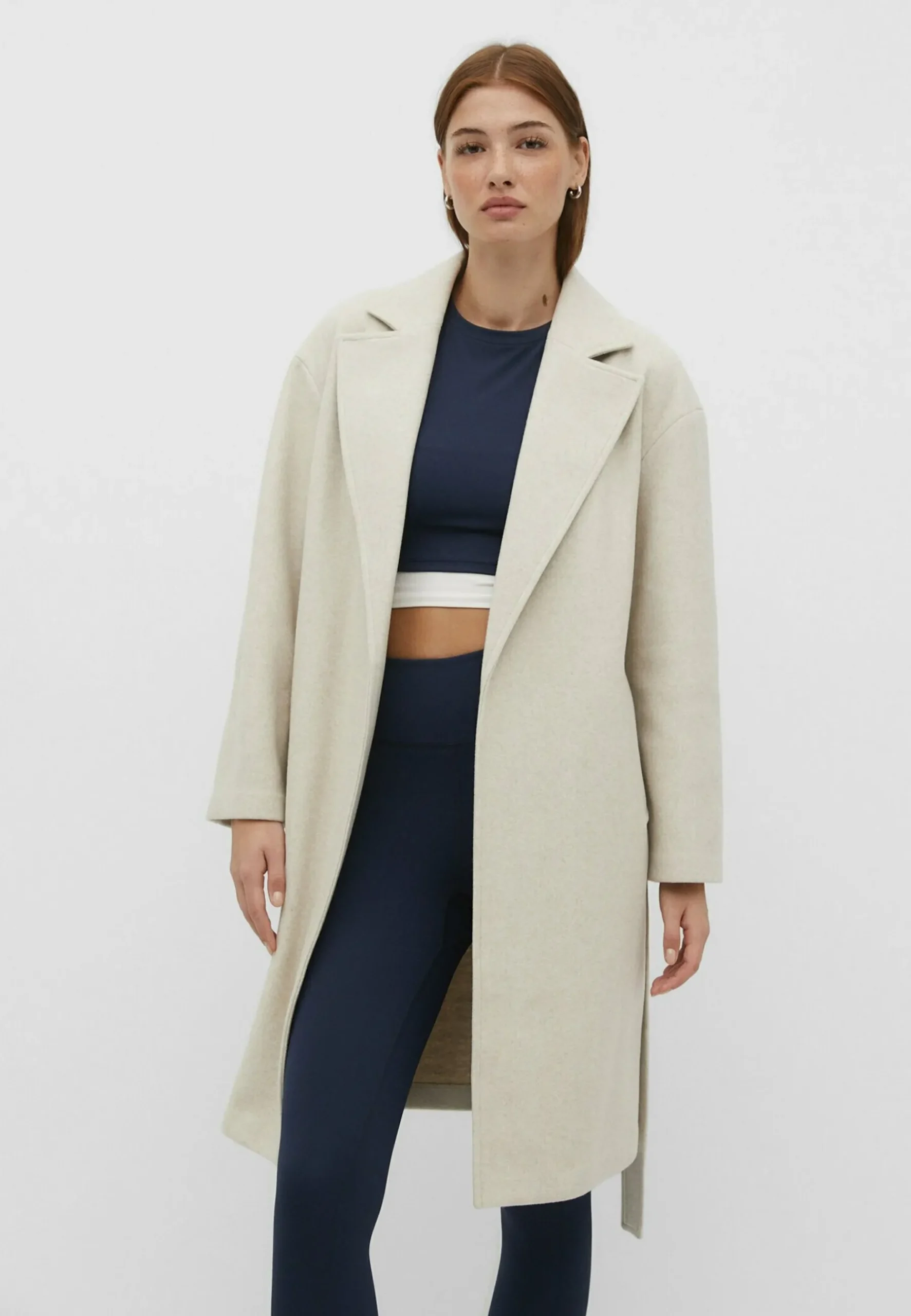 Soft-Touch With Belt - Trench|Stradivarius Cheap